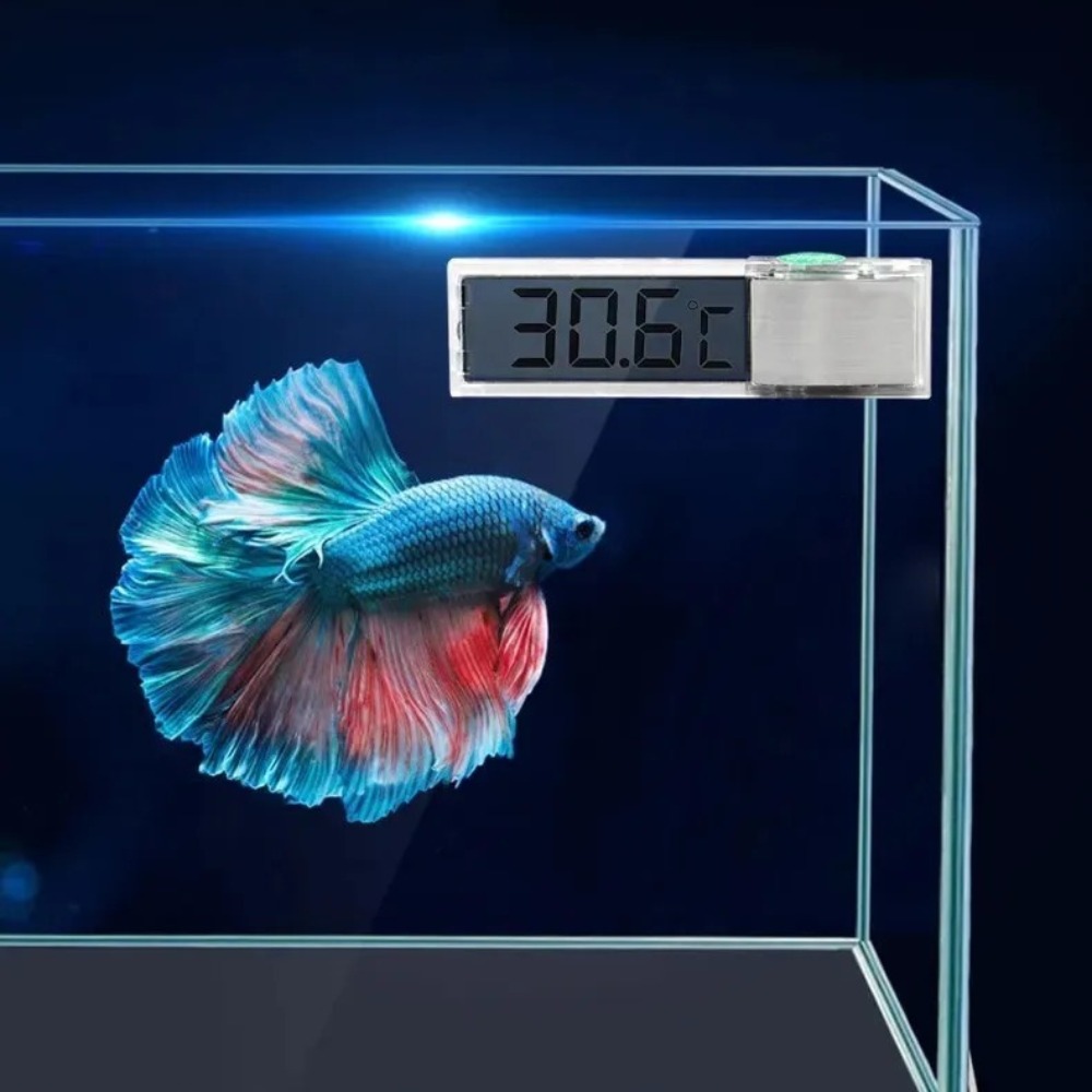 Planted Aquarium Temperature - 1PC Aquariumthermometer Elektronische LCD Digitale Aquarium