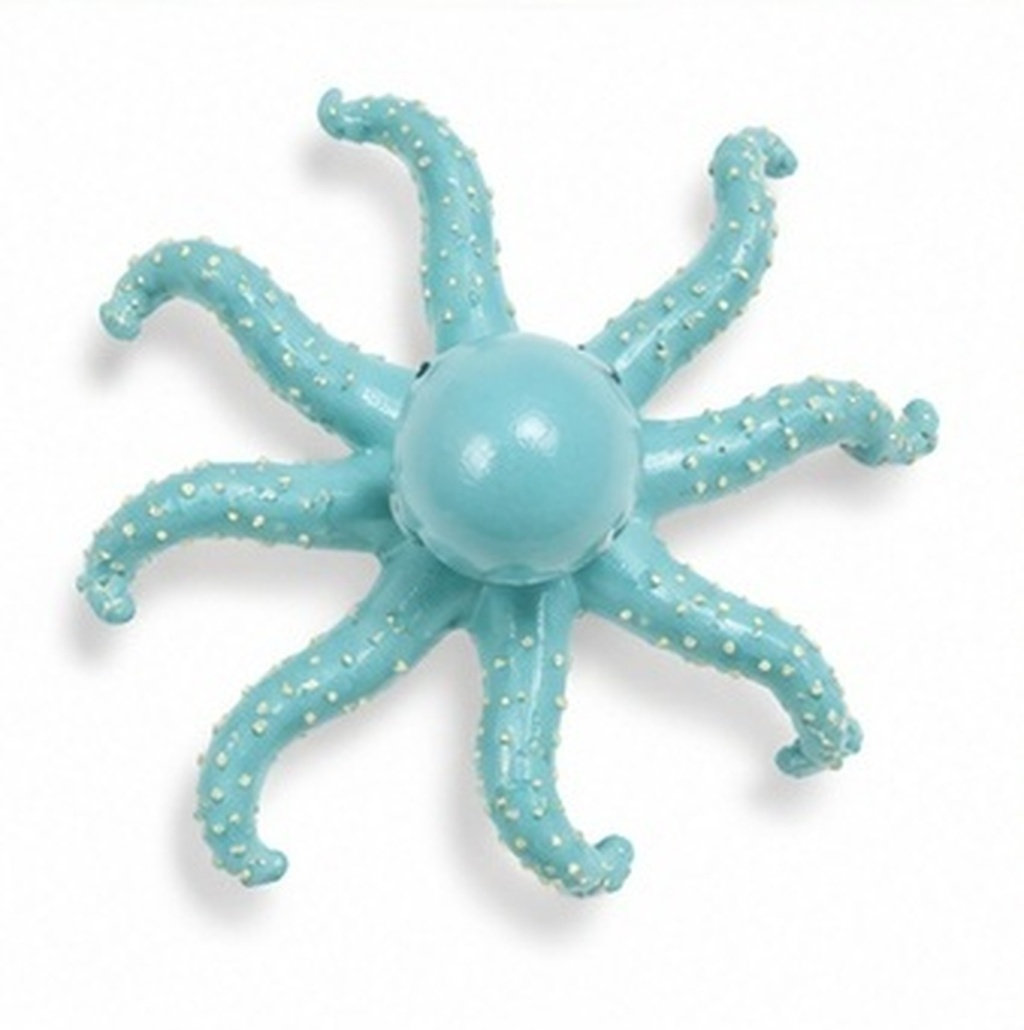 Aquarium Plant Octopus - Klimmende Octopus Sculptuur Hars Miniature Flexibele