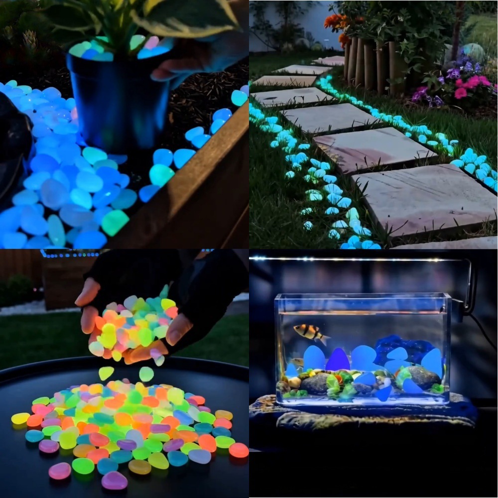 Aquarium Planted Tank - Kleurrijke, in het donker gloeiende, lichtgevende