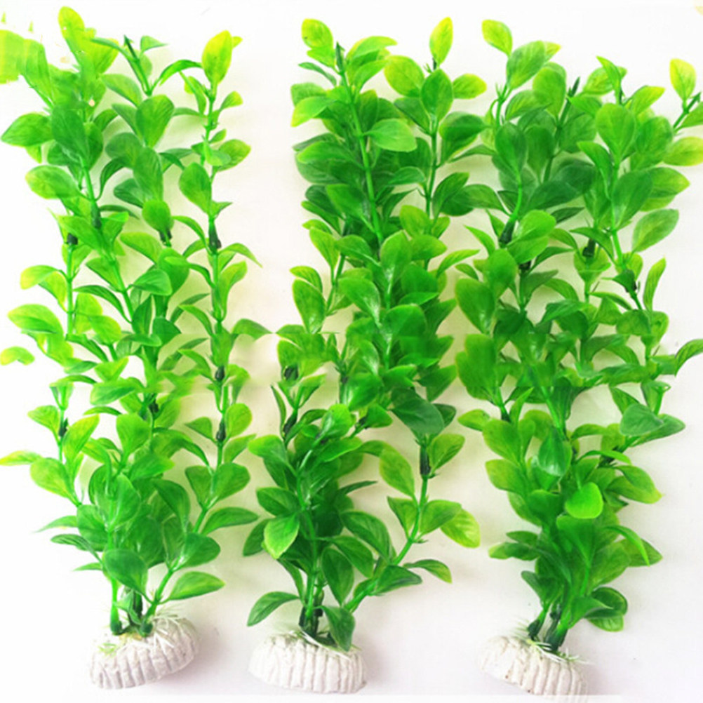 Non Planted Aquarium Fish - 4 stuks levendige kunstplanten voor aquariums,