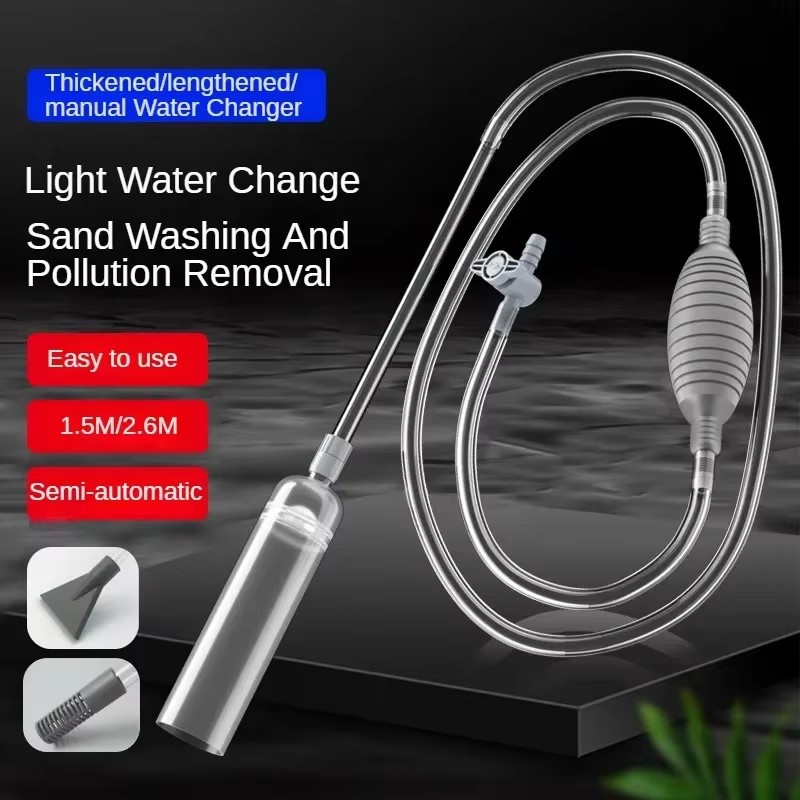 Aquarium Plant Glue Gel - Visbak Sifon Vacuüm Grindreiniger Grote Waterwisselaar