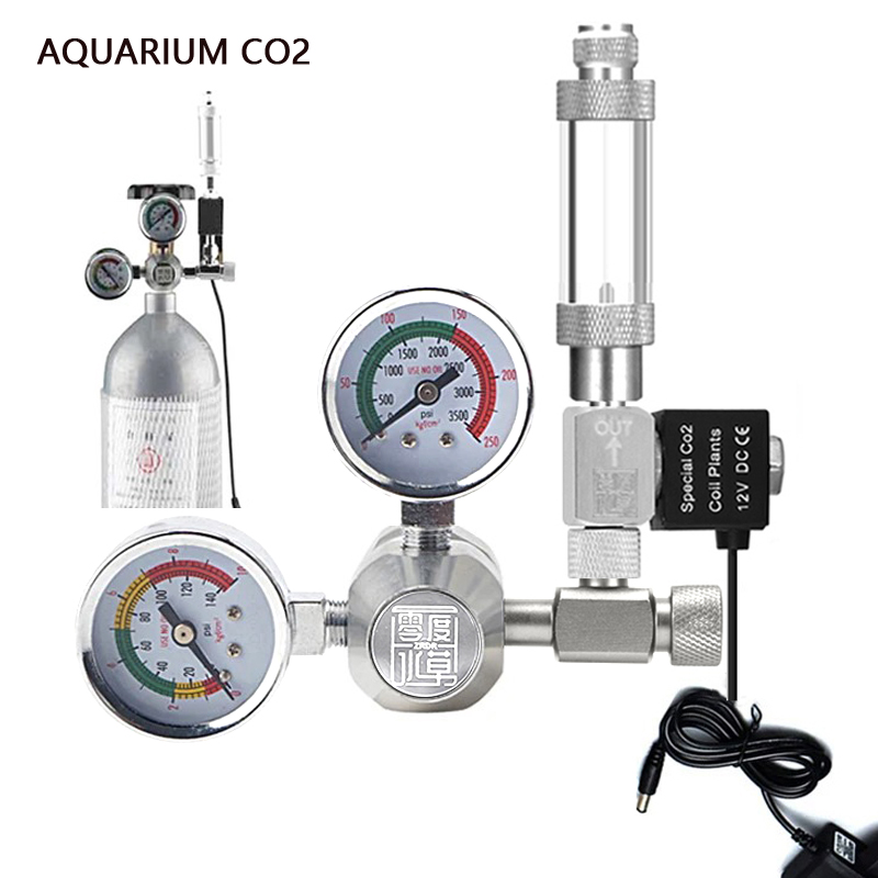 Planted Aquarium Co2 - AC100-240V Aquarium CO2 Regulator Bubble Counter