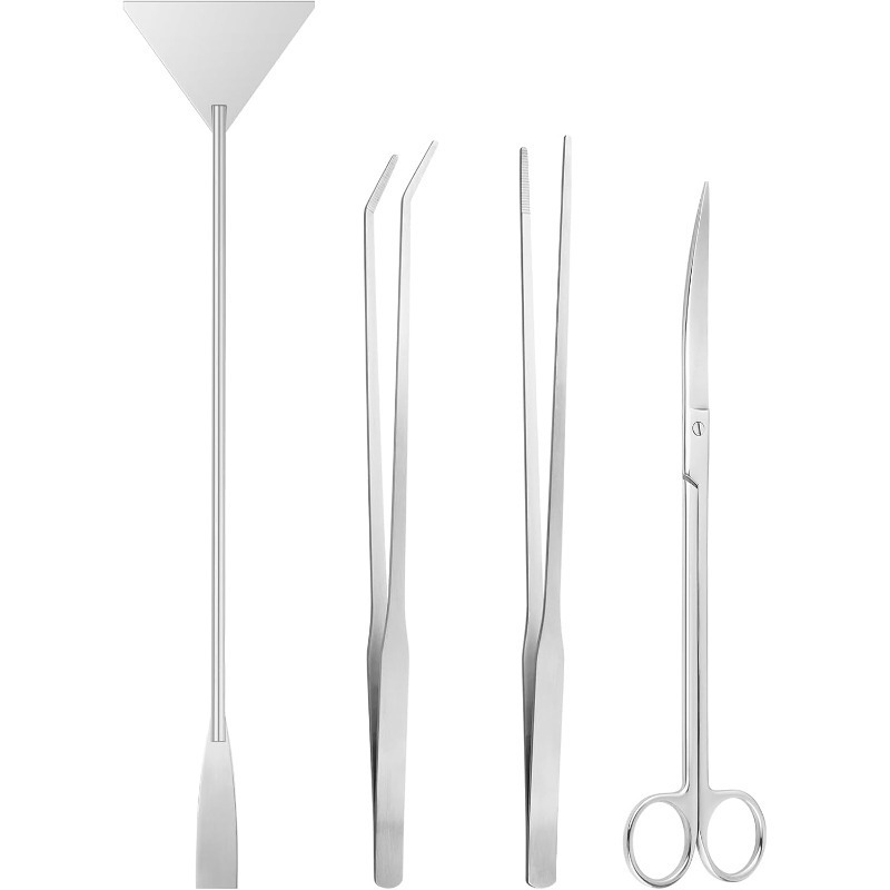 Planted Aquarium Maintenance Kit - Aquariumset en terrariumbenodigdheden omvatten lange pincetten