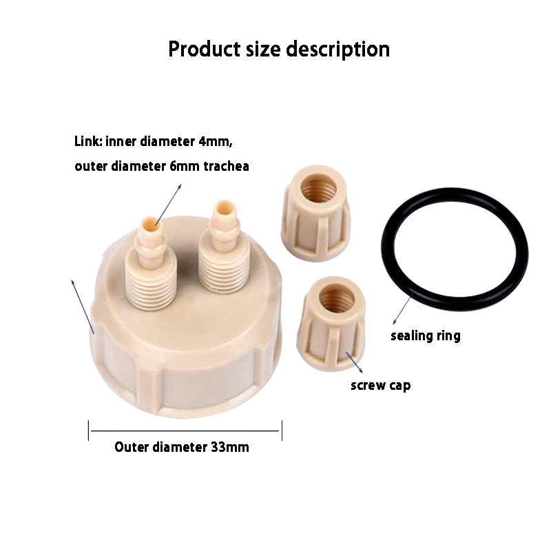 2 Pack Aquarium Diy CO2 Genera - Planted Aquarium Accessories recensie en prijs