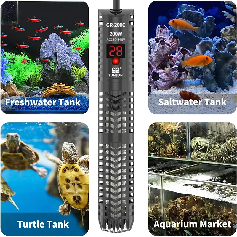 Aquaria Dompelpomp Verwarming  - Planted Aquarium Temperature recensie en prijs