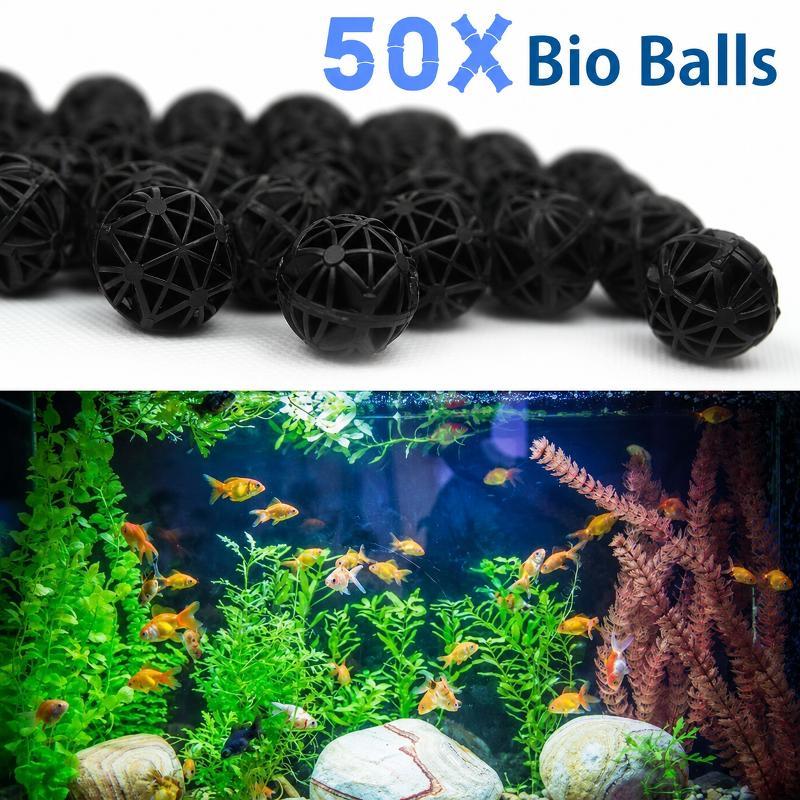 50 stuks 16mm aquarium biofilt - Planted Aquarium Parameters recensie en prijs