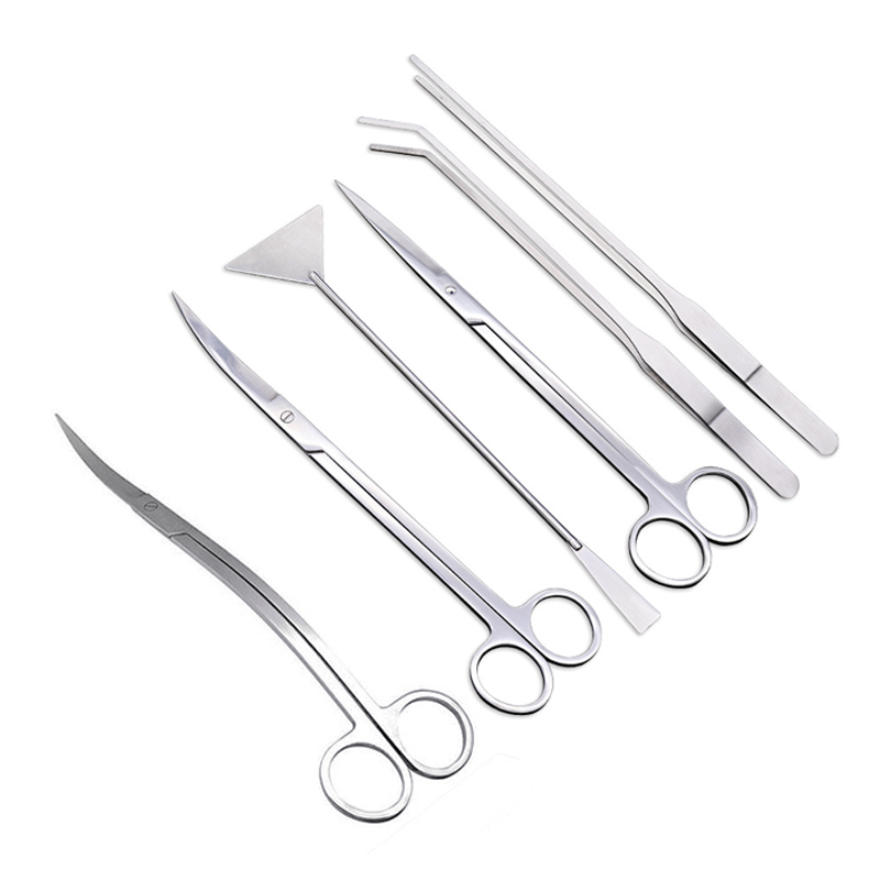 Aquariumschaar, pincet, gereed - Planted Aquarium Tools recensie en prijs