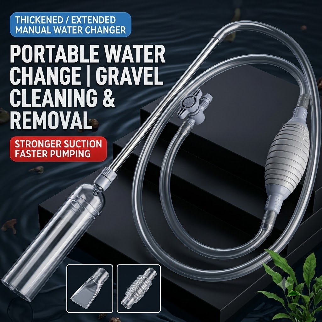 Aquariumsifon, handmatige wate - Planted Aquarium Maintenance Kit recensie en prijs