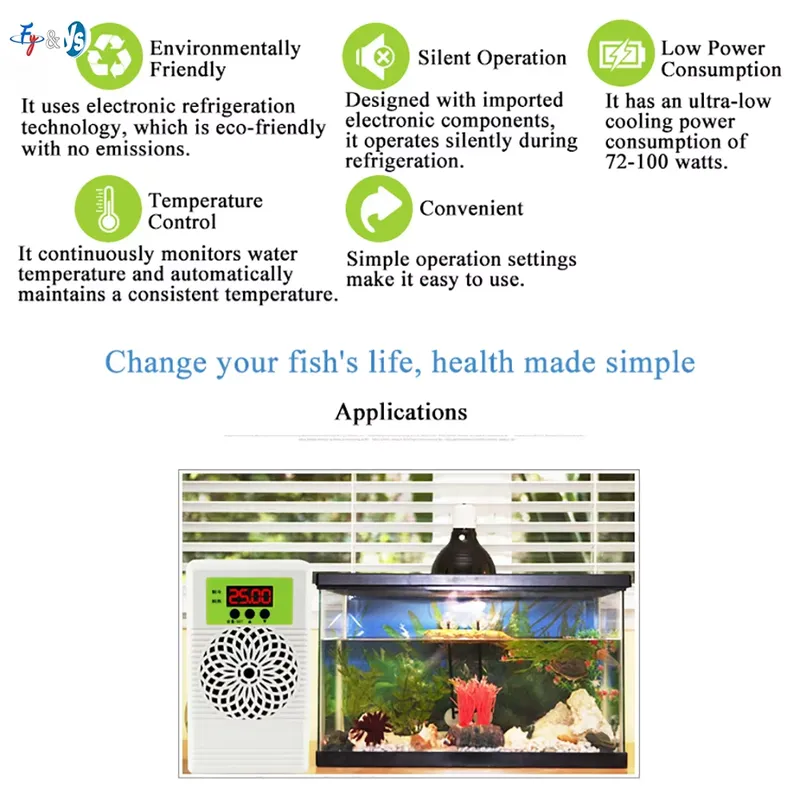Voor aquariumwaterkoelsysteem  - Planted Aquarium Water Temperature recensie en prijs