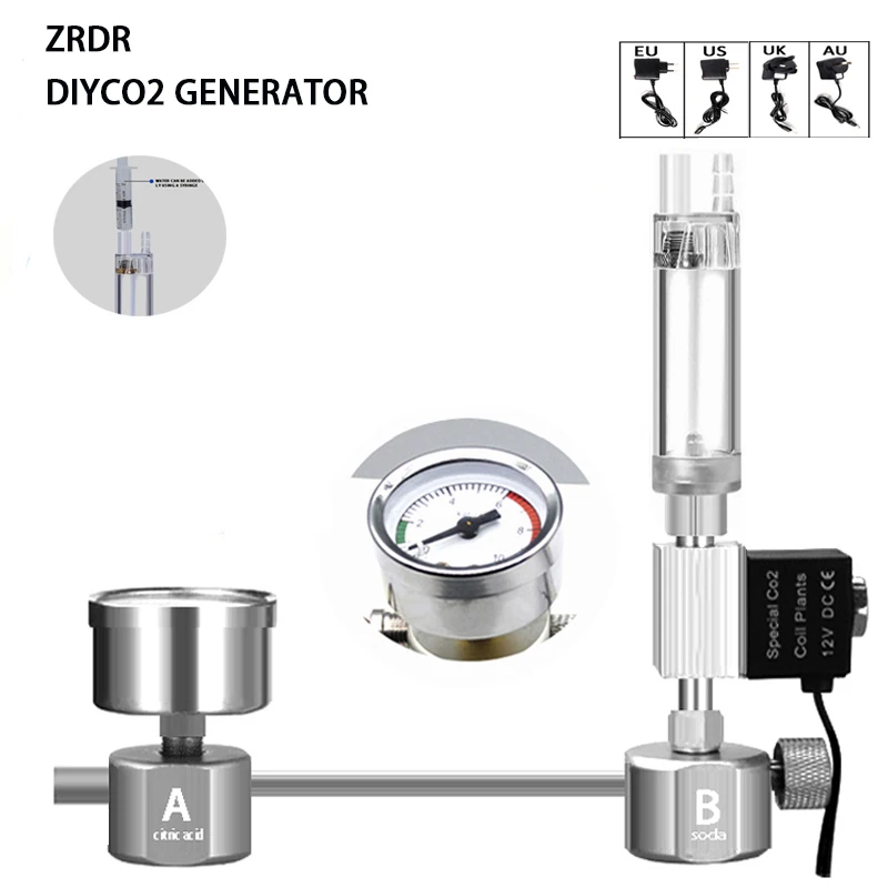 Aquarium DIY CO2 Reactor Gener - Planted Aquarium Parameters recensie en prijs