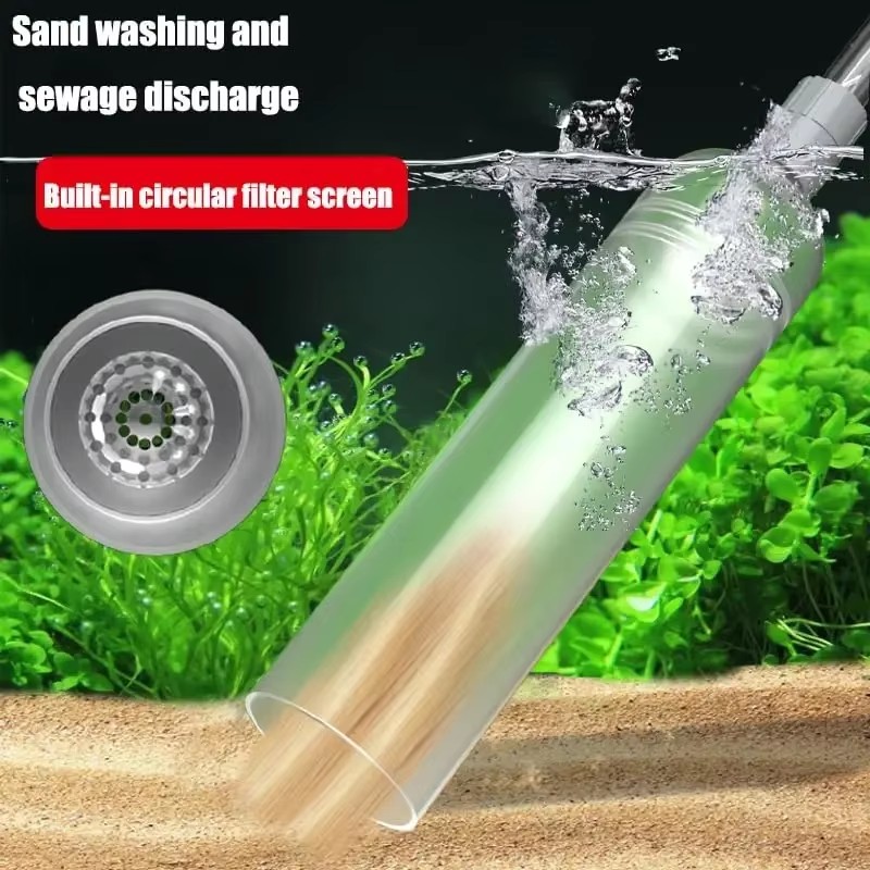 Visbak Sifon Vacuüm Grindreini - Aquarium Plant Glue Gel recensie en prijs