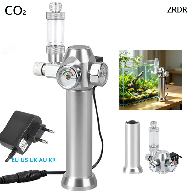 Aquarium CO2 Regulator Magneet - Planted Aquarium Accessories recensie en prijs