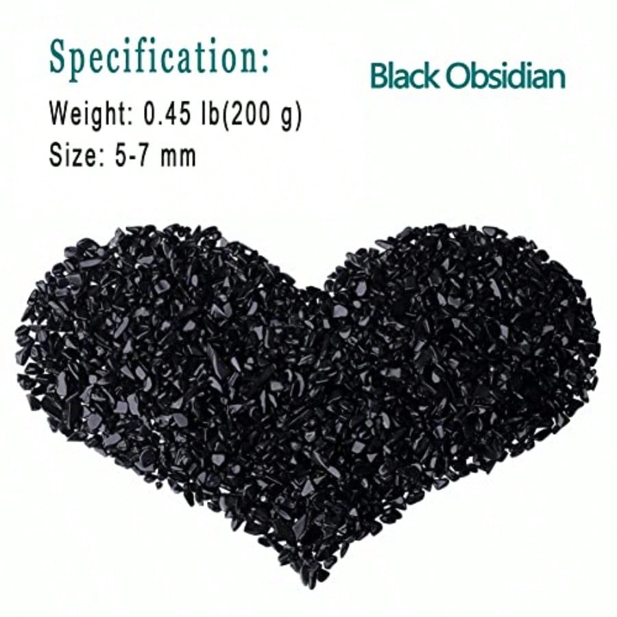 Natuurlijke zwarte obsidiaan k - Aquarium Plant Gravel recensie en prijs