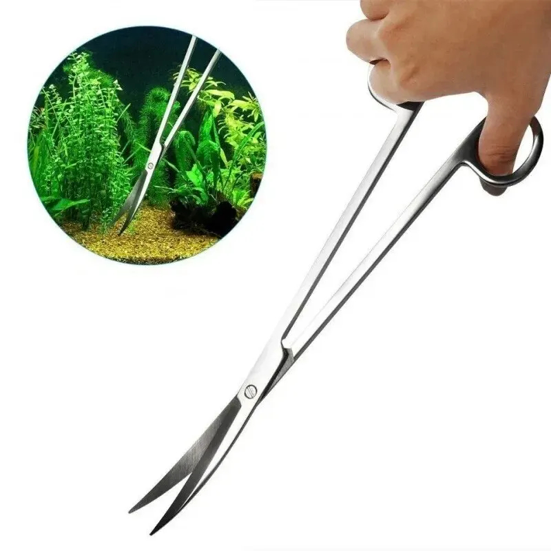 Aquariumschaar, extra lang roe - Planted Aquarium Maintenance Kit recensie en prijs